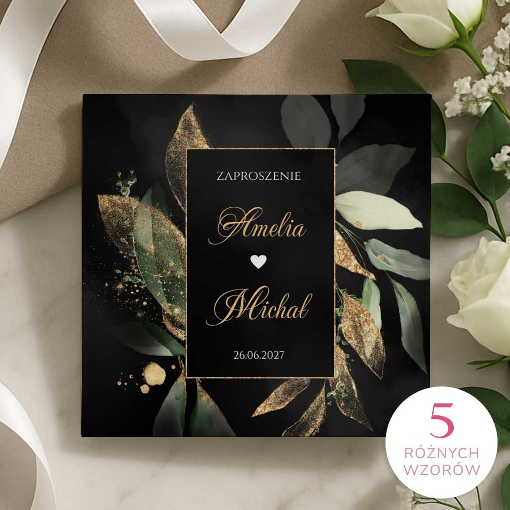 Zaproszenia Ślubne - Emilia2