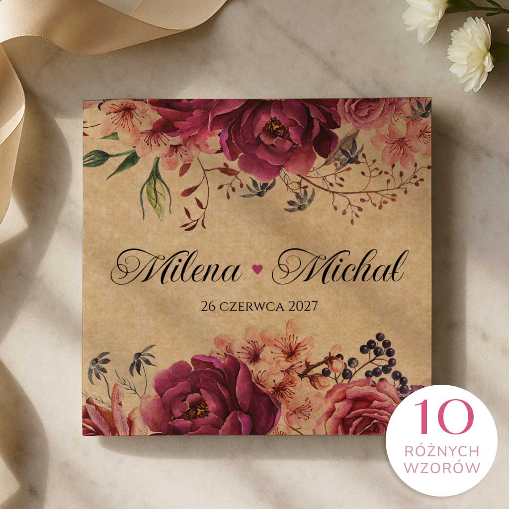 Zaproszenia Ślubne Eko - Sylwia