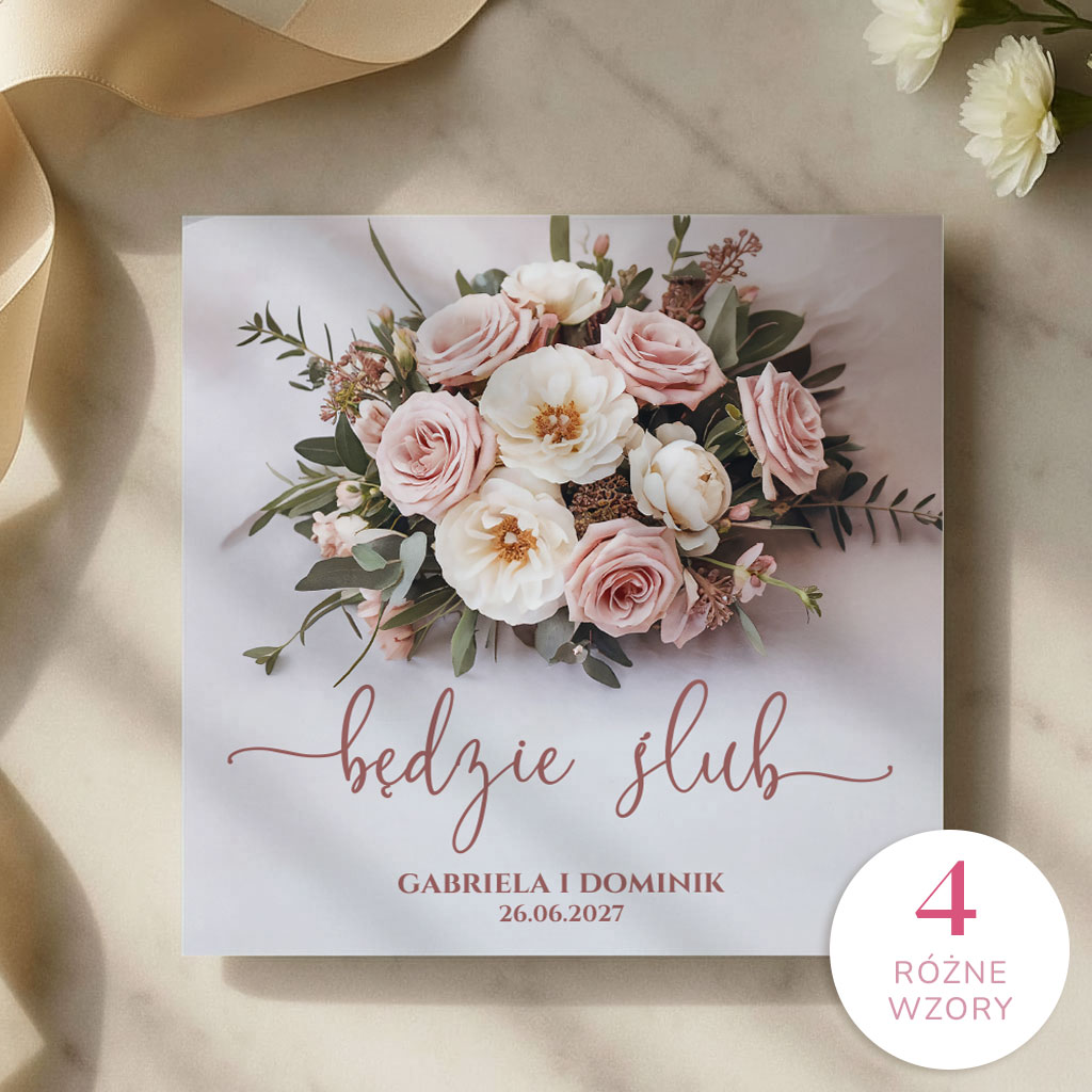 Zaproszenia Ślubne - Flawia