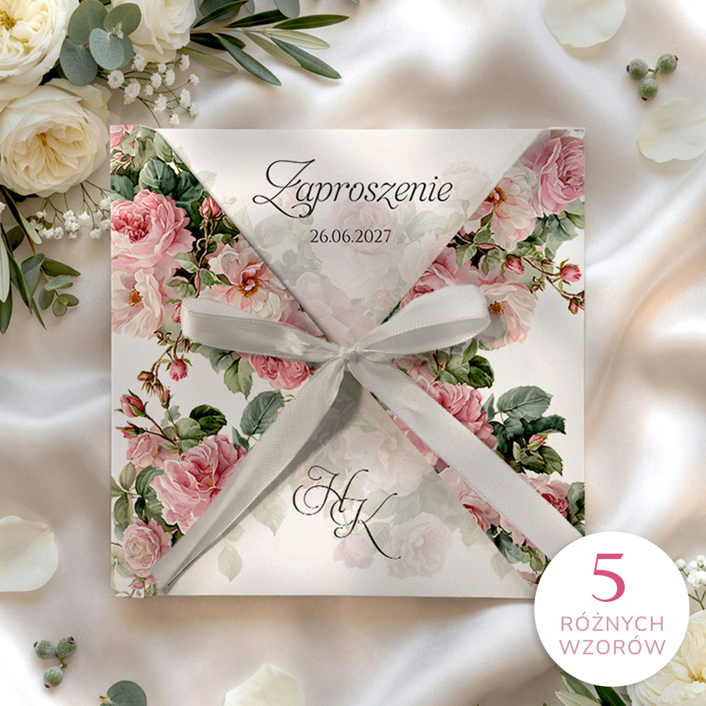 Zaproszenia ślubne  - Albina