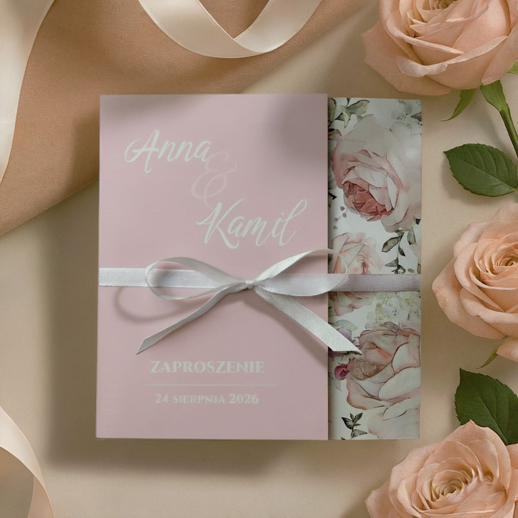 Zaproszenia ślubne - Ariana2