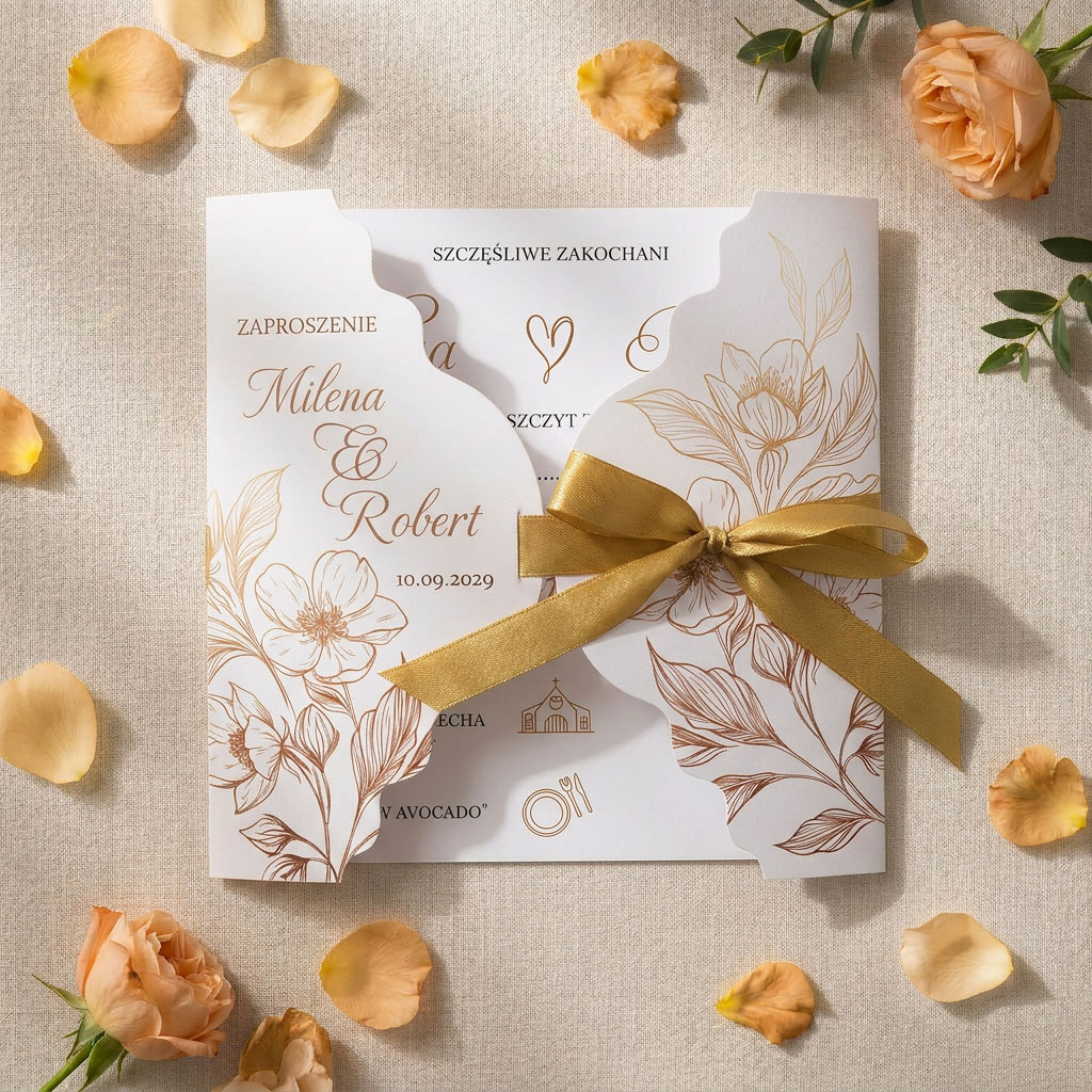Zaproszenia Ślubne Brama - Alma