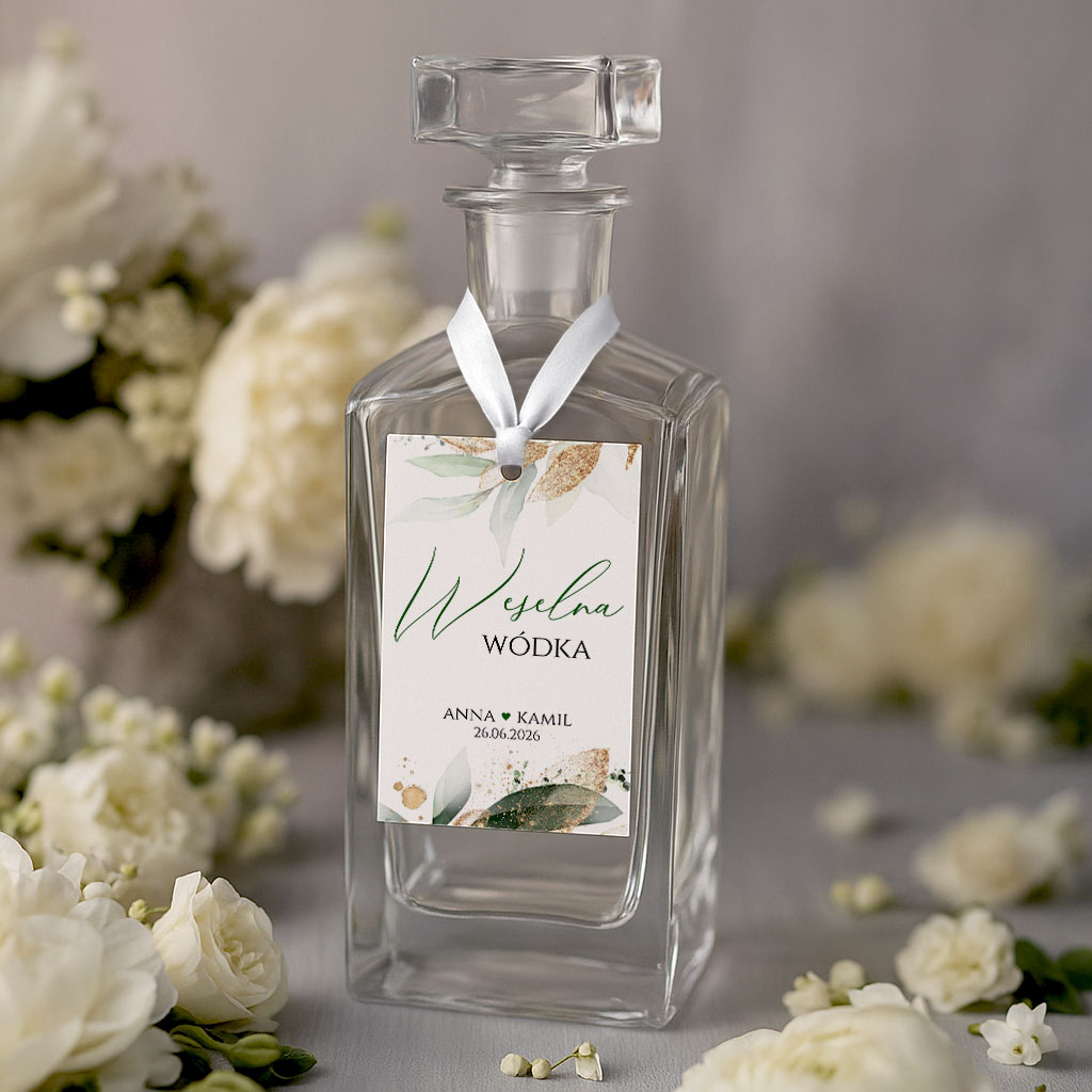 Zawieszki na alkohol 10szt - Eukaliptus