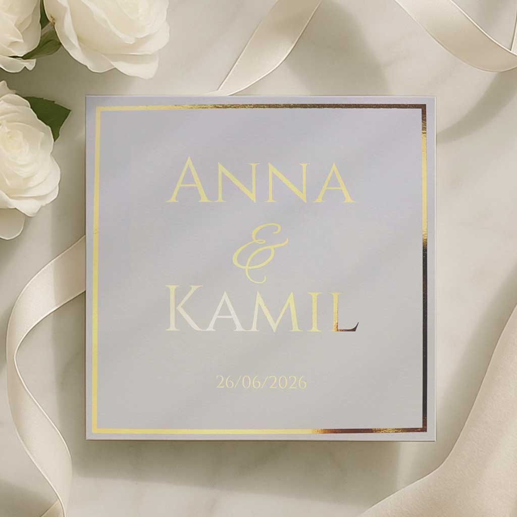 Zaproszenia ślubne - Ariana2