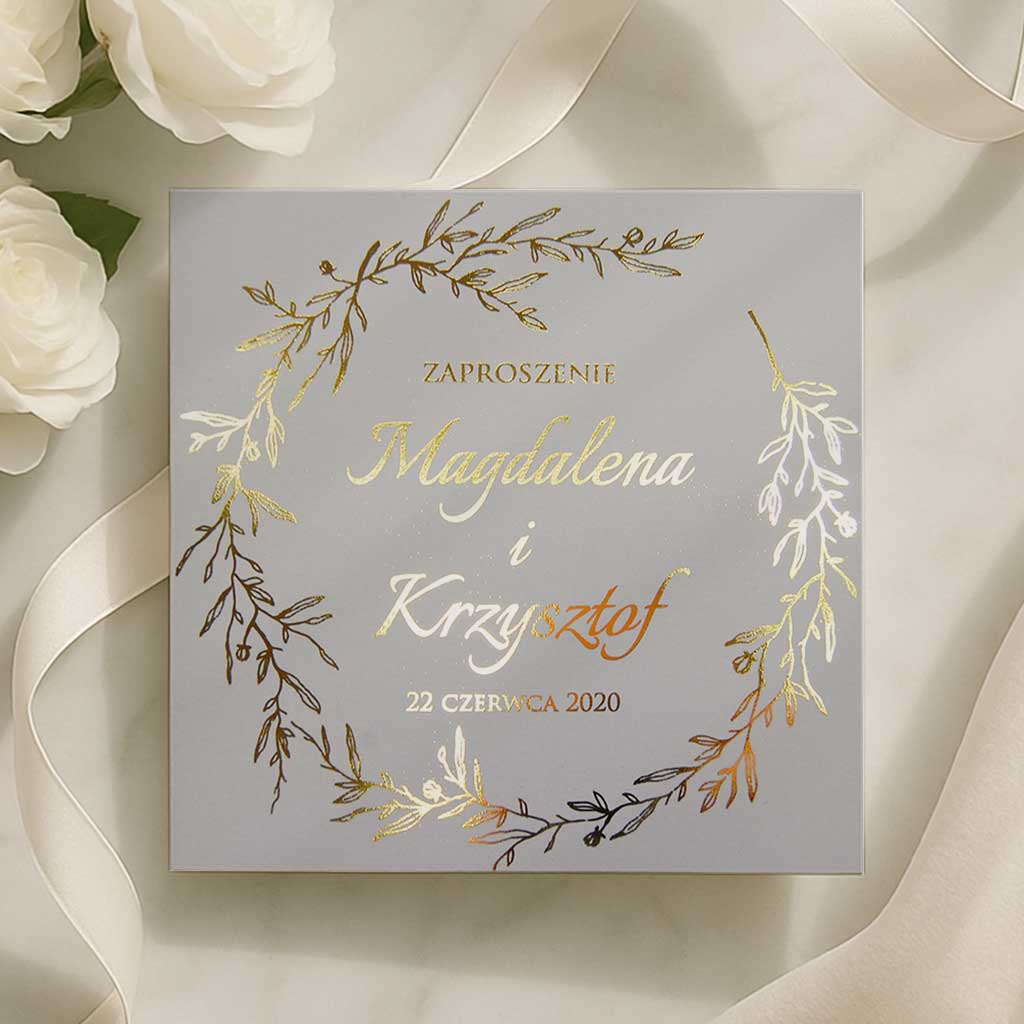 Zaproszenia ślubne - Ariana2