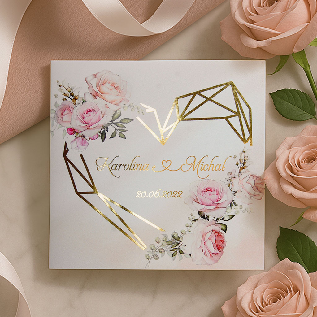 Zaproszenia ślubne - Ariana2