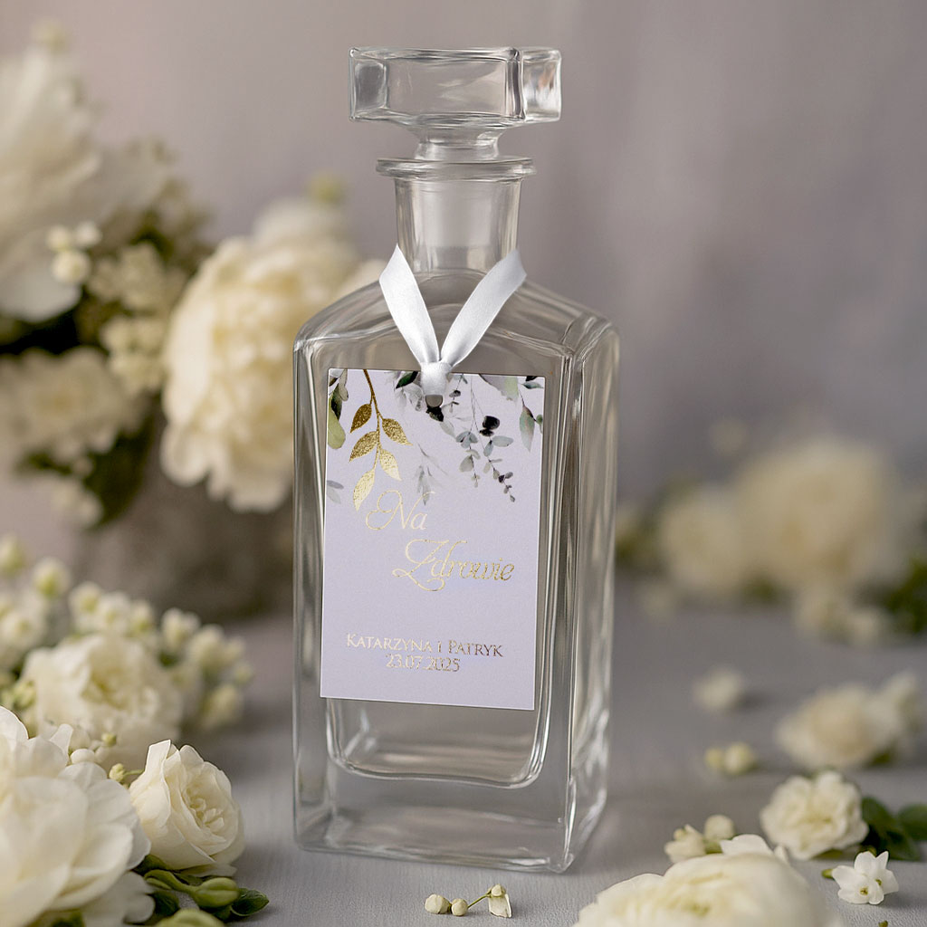 Złocone zawieszki na alkohol 10szt - Elza1