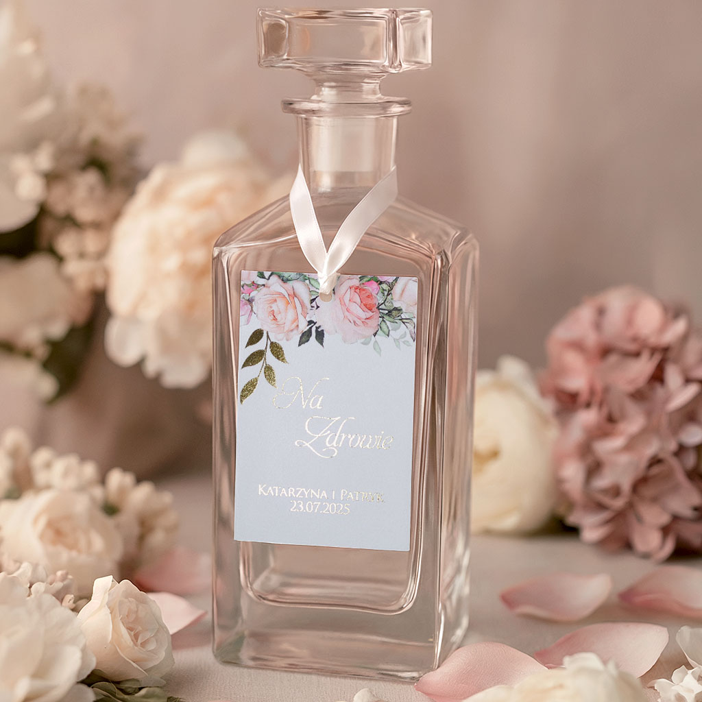 Złocone zawieszki na alkohol 10szt - Elza7