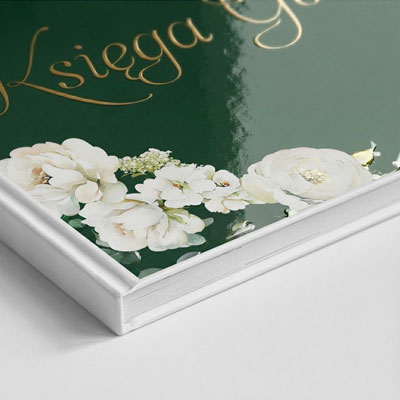 nadruk UV (+40zł) - delikatnie wypukły nadruk na okładce