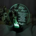 Podświetlane podziękowania dla Rodziców