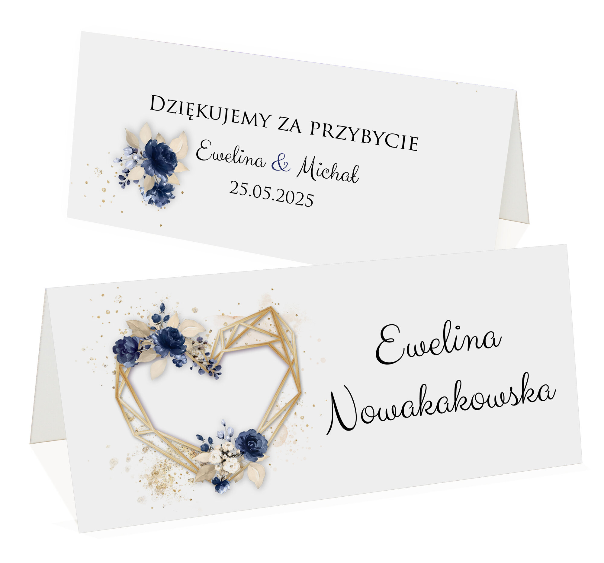 Winietki na stół - Ariana2