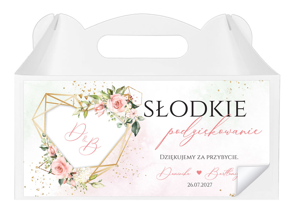 Naklejki na ciasto Adela