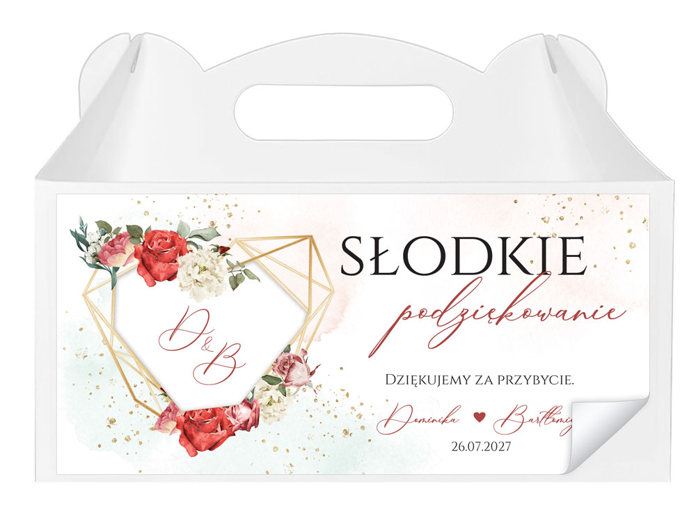 Naklejki na ciasto Adela