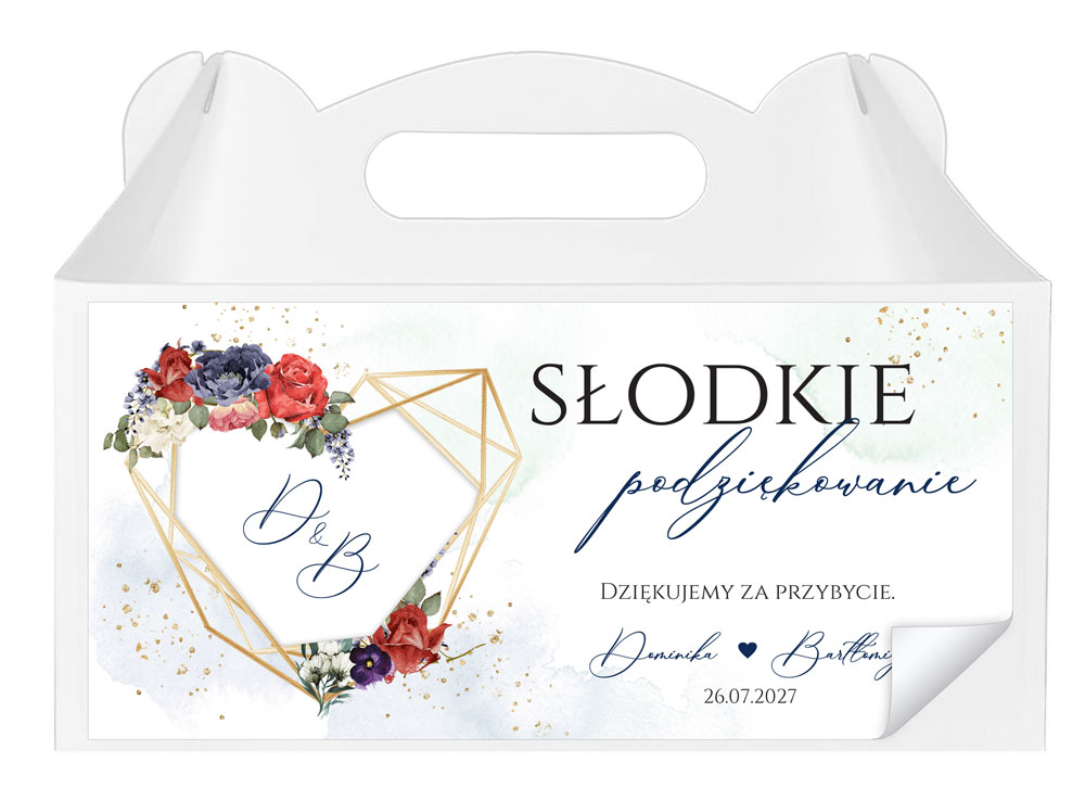 Naklejki na ciasto Adela