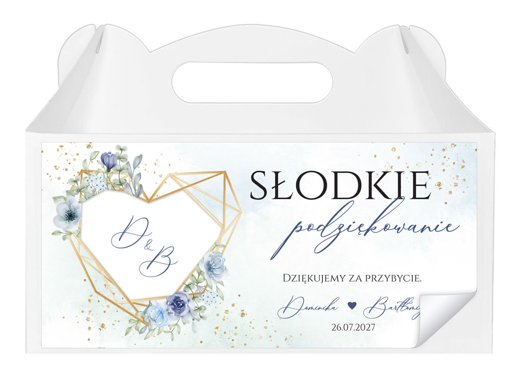 Naklejki na ciasto Adela