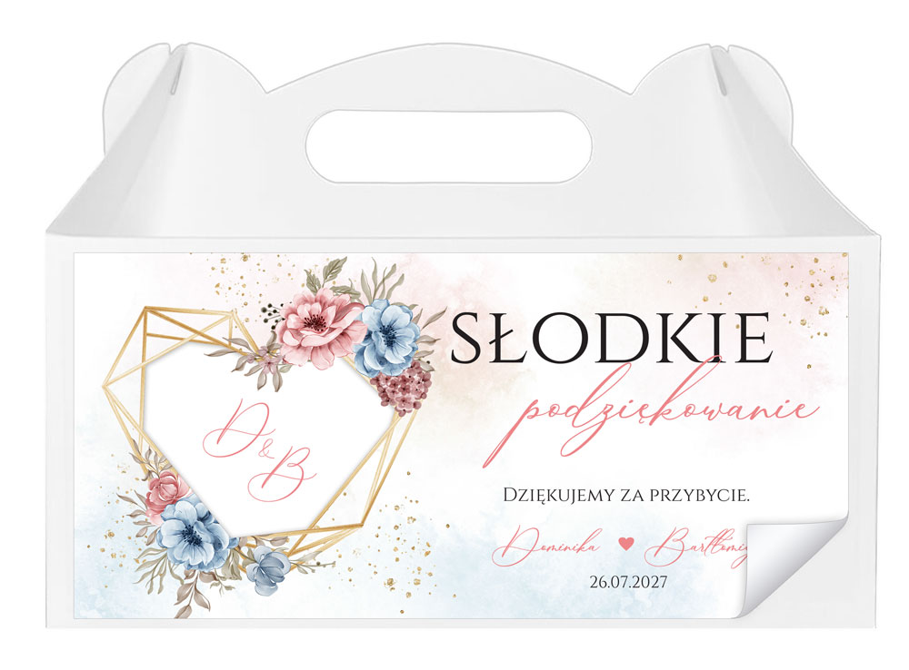 Naklejki na ciasto Adela