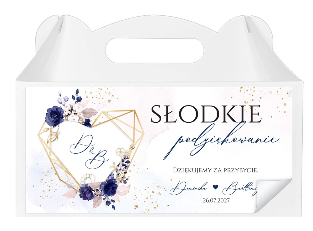 Naklejki na ciasto Adela