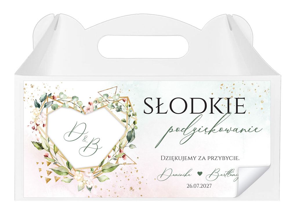 Naklejki na ciasto Adela