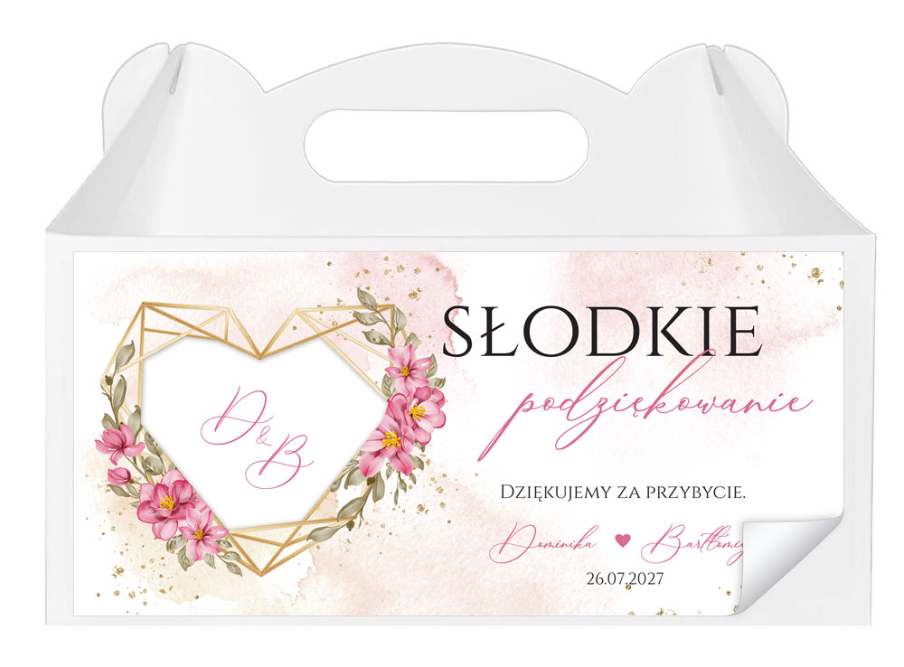 Naklejki na ciasto Adela