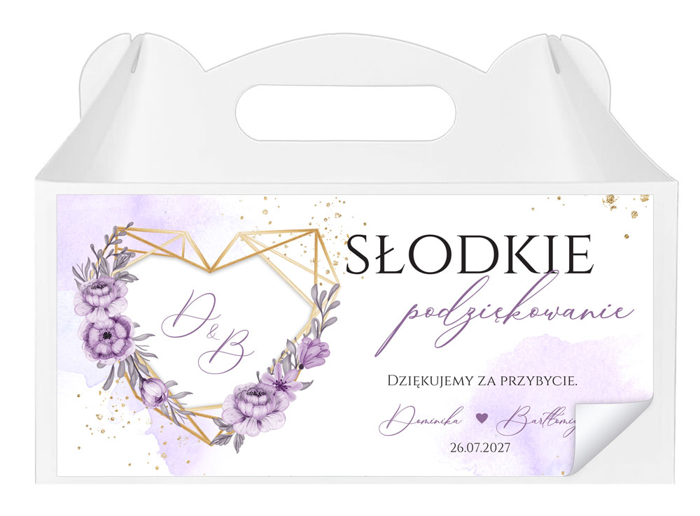 Naklejki na ciasto Adela