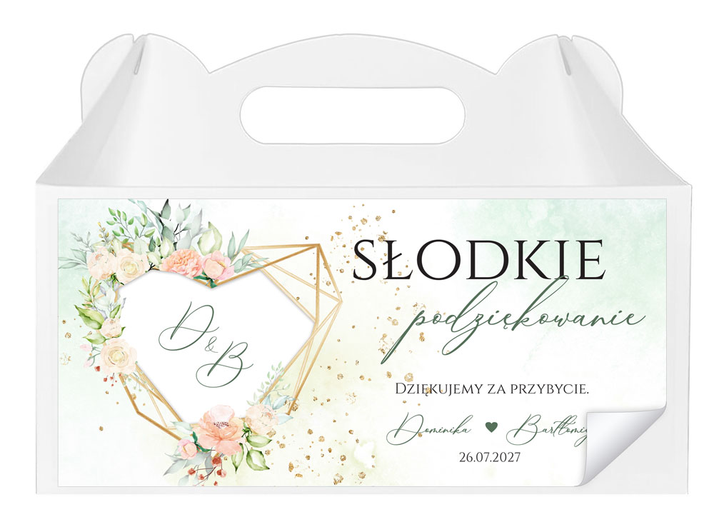 Naklejki na ciasto Adela