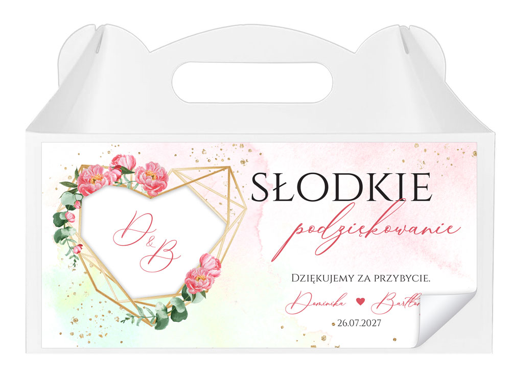 Naklejki na ciasto Adela