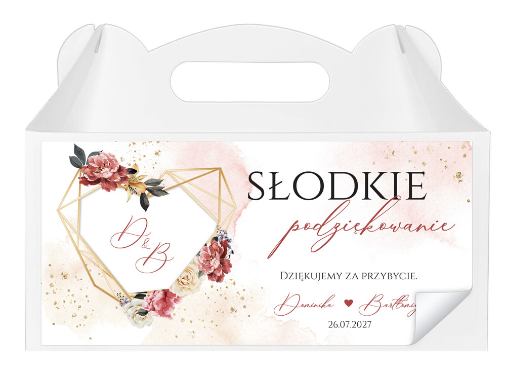 Naklejki na ciasto Adela