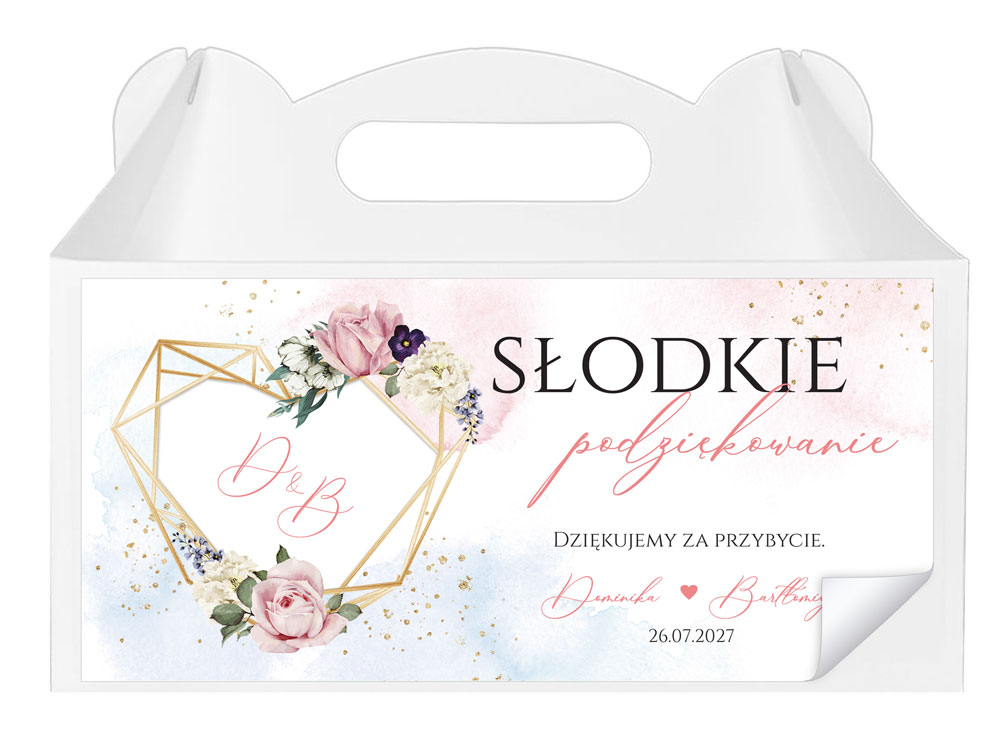 Naklejki na ciasto Adela