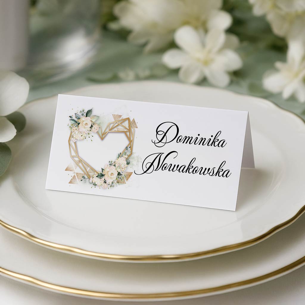 Winietki na stół - Ariana2