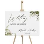 Tablica powitalna 50x70cm POZIOM - Eliza