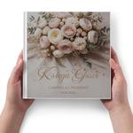 Księga gości weselnych - białe/czarne karty - Flawia 6