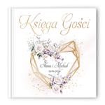 Księga gości weselnych - białe/czarne karty - Ariana2