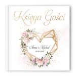 Księga gości weselnych - białe/czarne karty - Ariana2