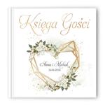 Księga gości weselnych - białe/czarne karty - Ariana2