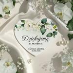 Magnesy z podziękowaniem - Julia