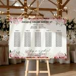 Tablica z usadzeniem gości 50x70cm POZIOM - Megan