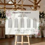 Tablica z usadzeniem gości 50x70cm POZIOM - Megan