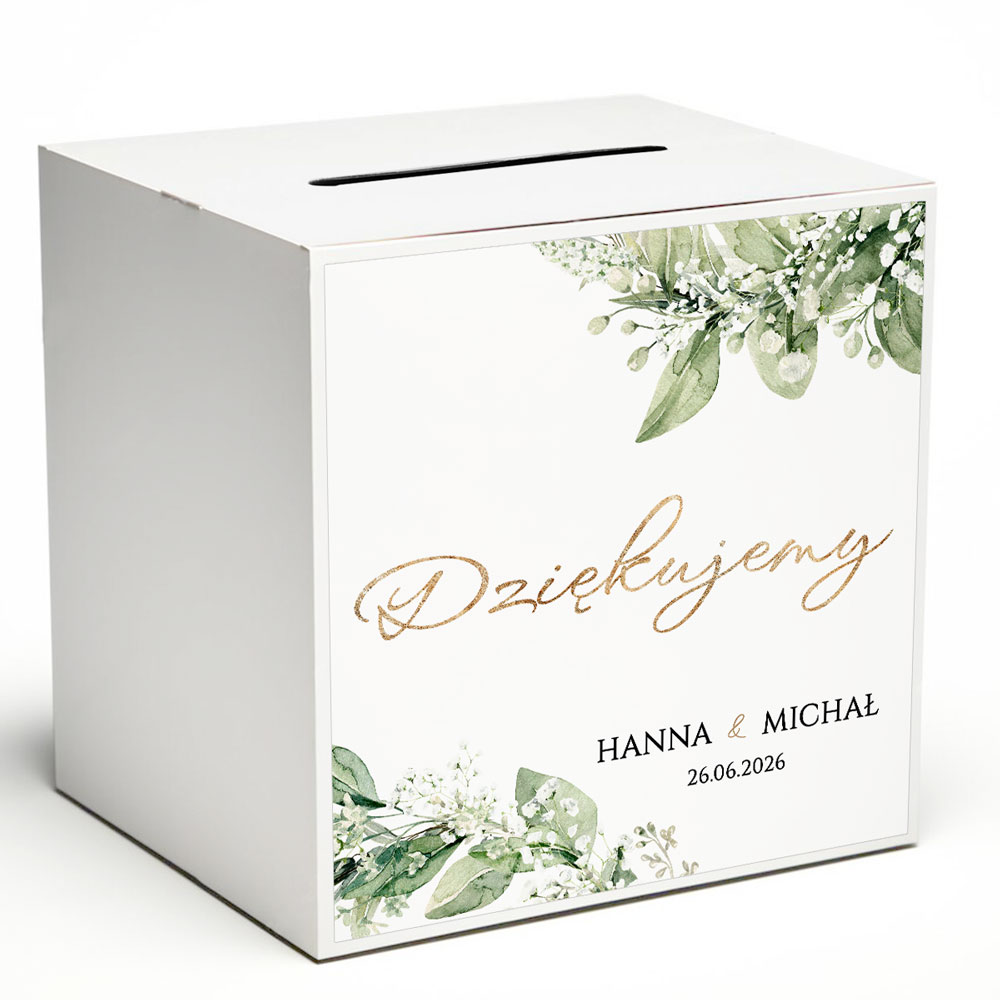 Pudełko na koperty – Gipsówka