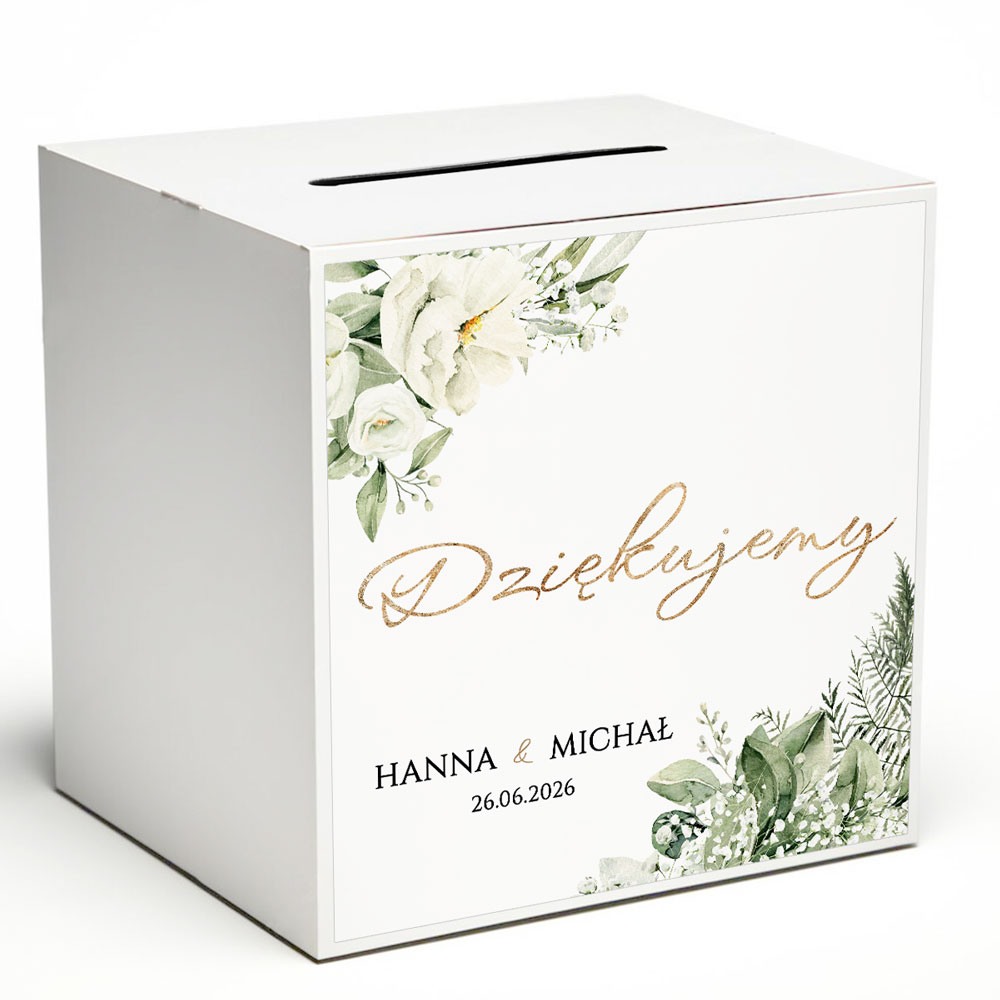 Pudełko na koperty – Gipsówka