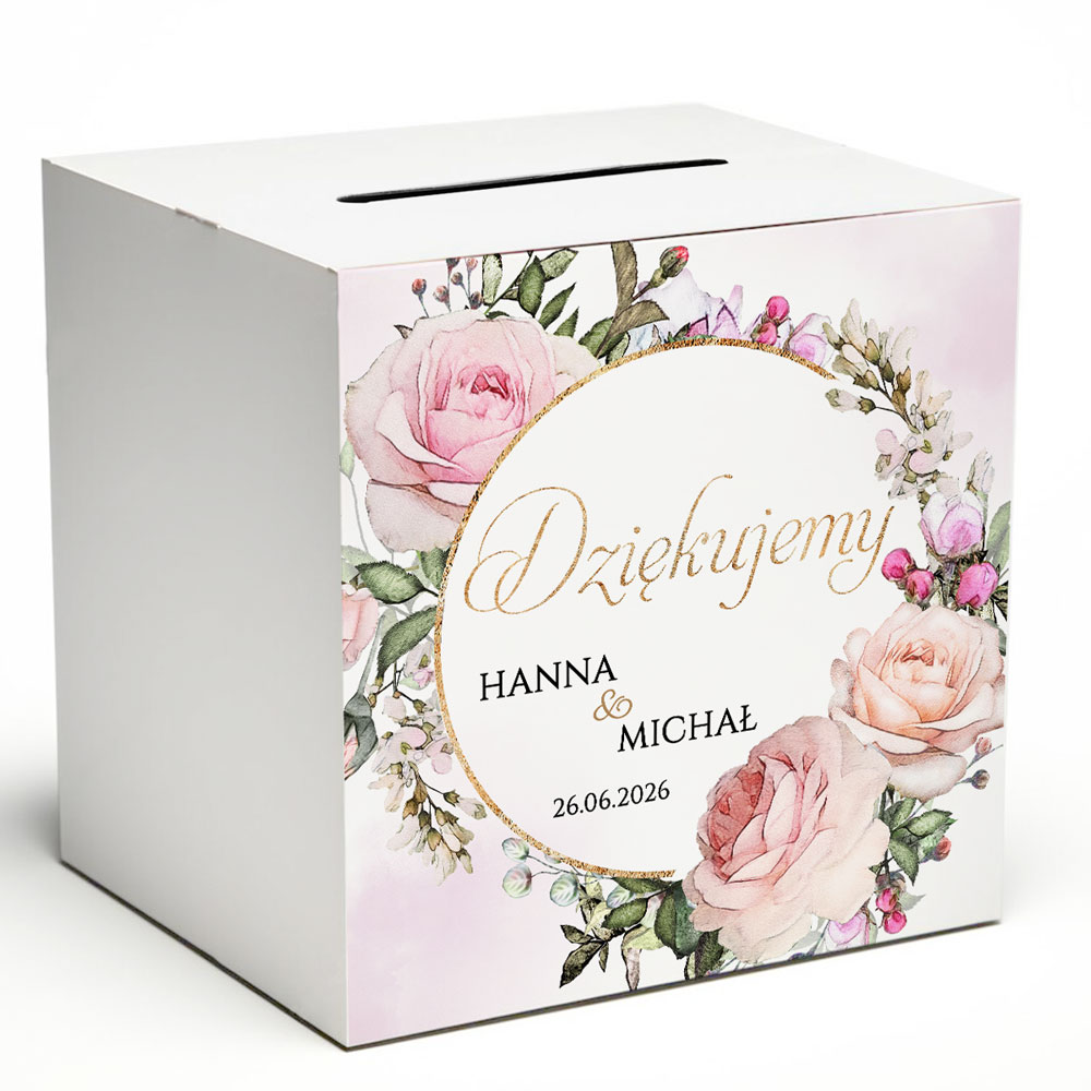 Pudełko na koperty – Peonia