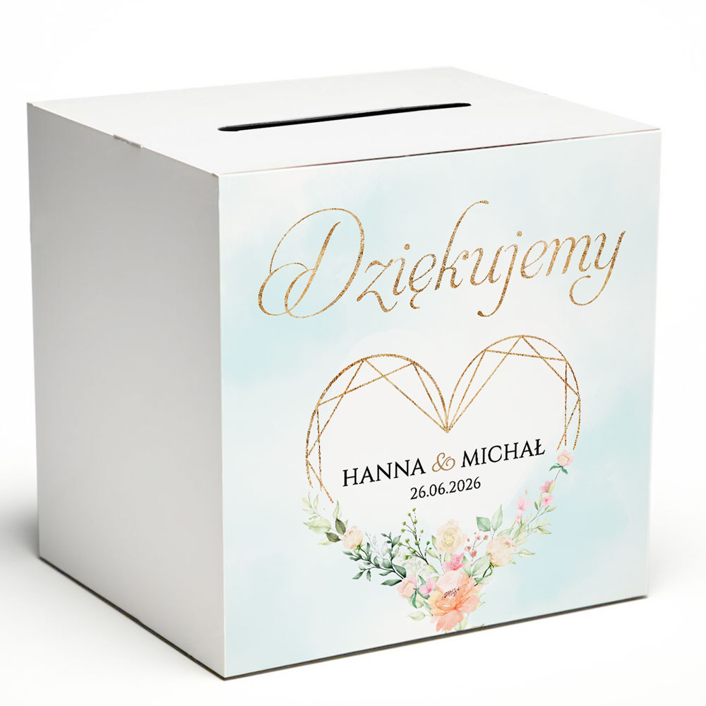 Pudełko na koperty – Peonia