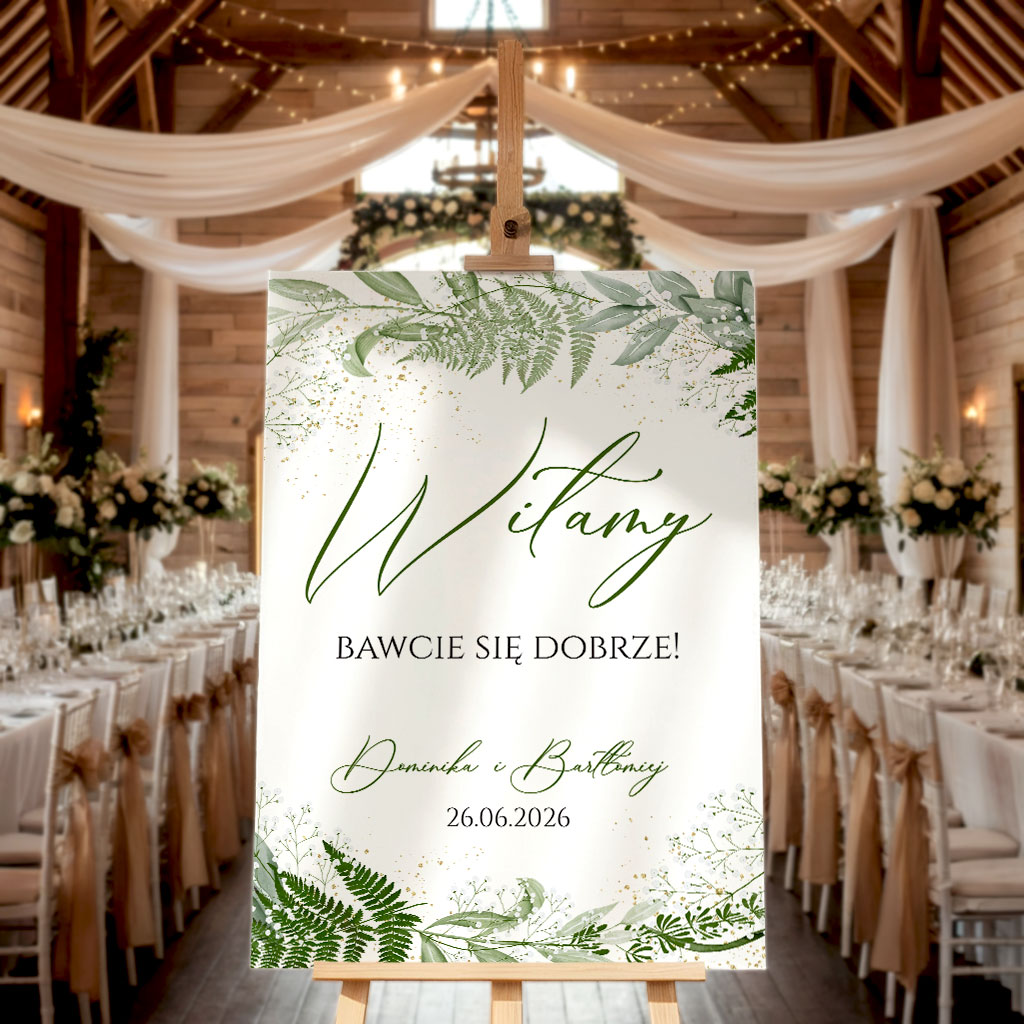 Tablica powitalna Nikola