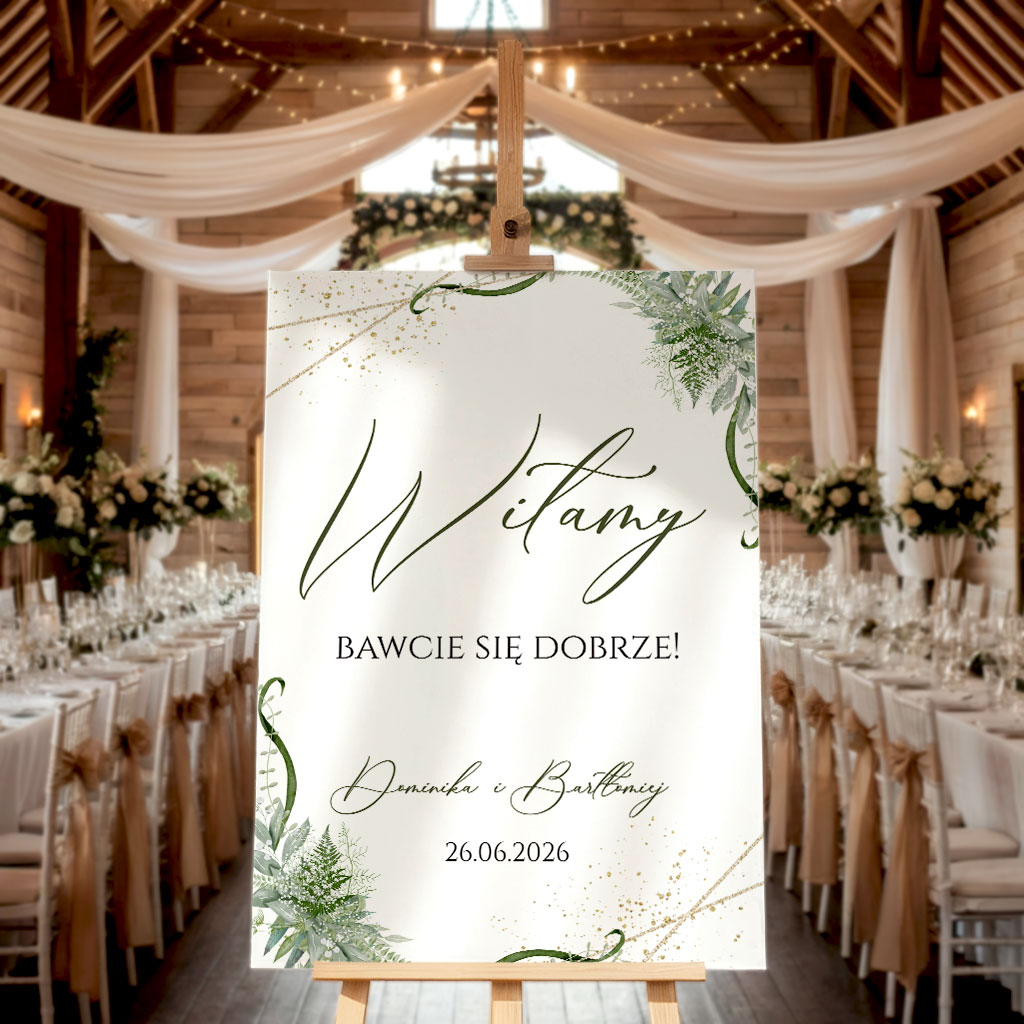 Tablica powitalna Nikola