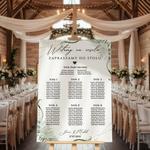 Tablica z usadzeniem gości Nikola