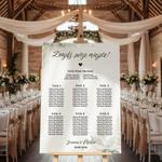 Tablica z usadzeniem gości Nikola