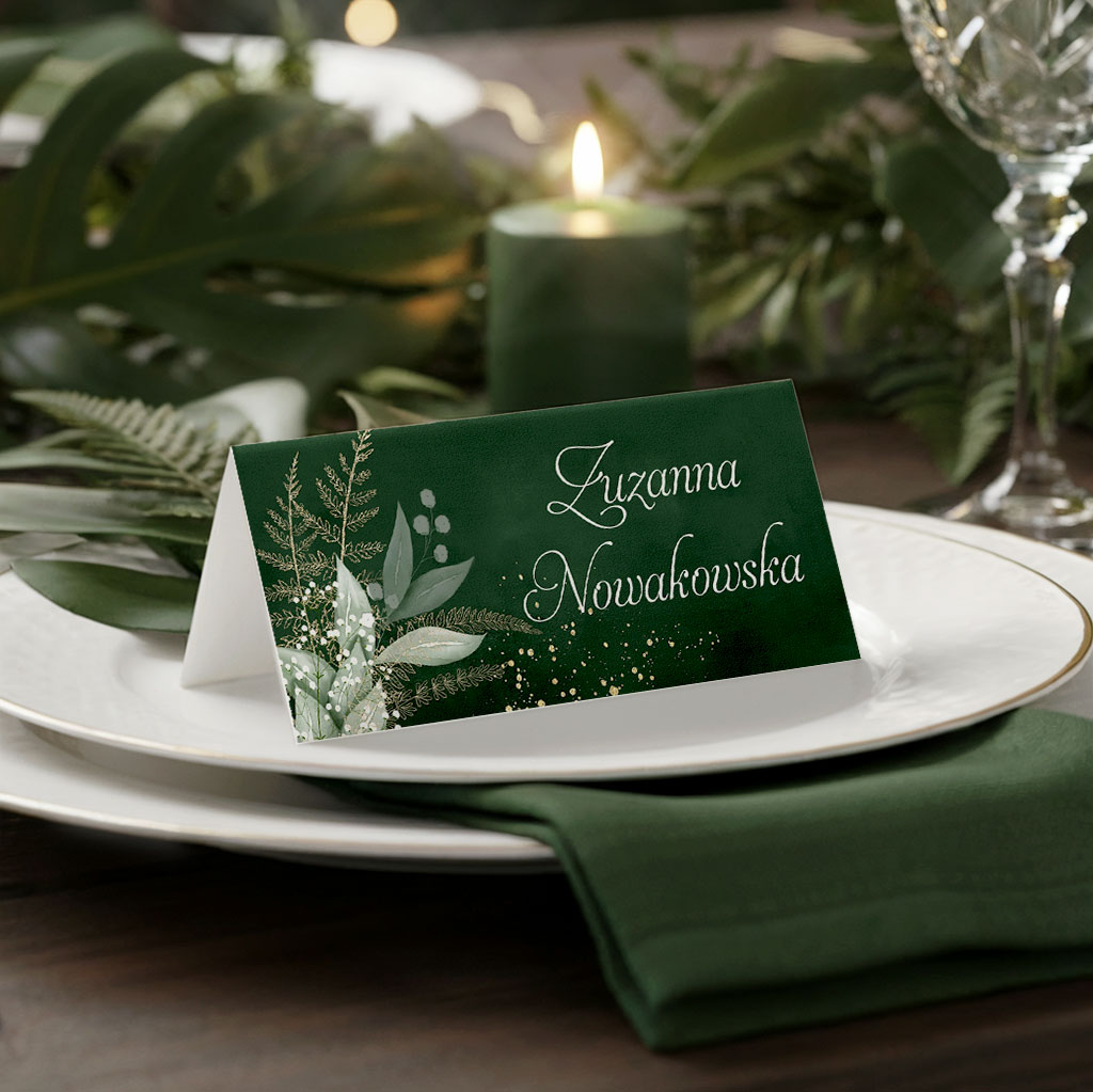 Winietki na stół Nikola