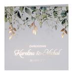 Próbki Złocone Zaproszenia Elza