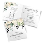 Próbki Złocone Zaproszenia Elza