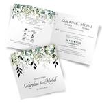 Próbki Złocone Zaproszenia Elza