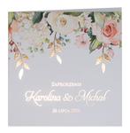 Próbki Złocone Zaproszenia Elza